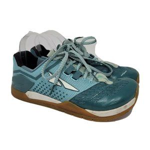 Altra Teal and White Athletic Shoes
